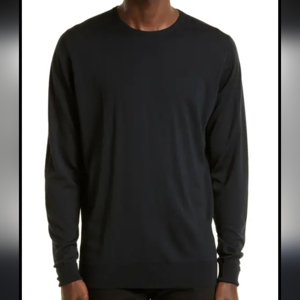 Nordstrom Men's Shop Crew Neck Pullover Wool Blend Sweater